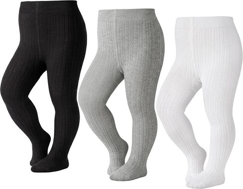 HONGTEYA Baby Girls Tights Leggings Toddler Stockings Soft Cotton Pantyhose in Kuwait