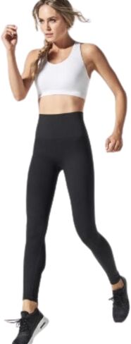BLANQI Maternity Leggings for Women - Over The Belly Pregnancy Tights with Moderate Support & Seamless Comfort Fit - X-Small, Deepest Black in Kuwait