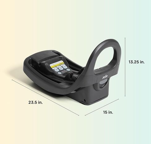 Joie Baby, Base AR Infant Car Seat Base with Anti‑Rebound Bar, LockTight™ Secure Install, 4‑Position Recline – Compatible with All Joie Infant Car Seats in Saudi Arabia