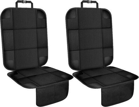 VLM Car Seat Protector for Child Baby Car Seat,600D Waterproof Car Seat Cover with Thick Padding, Non-Slip Backing and Mesh Pockets in Kuwait