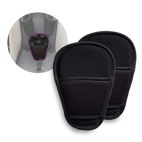 SeedFuture 2 Pieces Crotch Pads for Stollers, Black in Saudi Arabia