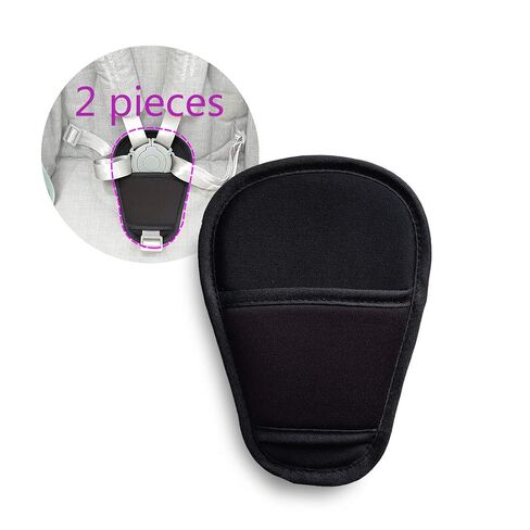 SeedFuture 2 Pieces Crotch Pads for Stollers, Black in Saudi Arabia