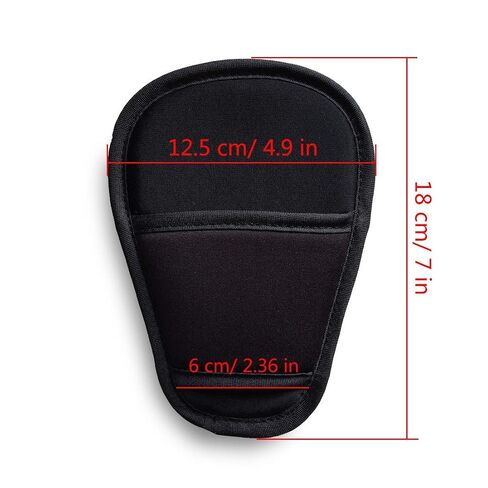 SeedFuture 2 Pieces Crotch Pads for Stollers, Black in Saudi Arabia