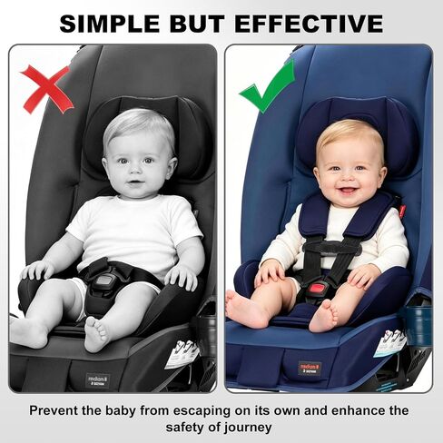 Chest Clip Replacement Compatible with Diono | One-Hand Release Buckle,Replacement Parts/Accessories to fit Diono Car Seat and Stroller(Buckle Only) in Kuwait