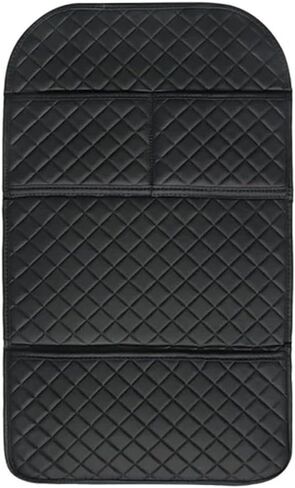 Car Seat Protector, Waterproof Oxford Backseat Kick Mat | 210D oxford cloth, waterproof & stain-resistant. Universal fit for cars & SUVs. Easy install, adjustable straps with pockets. in Saudi Arabia
