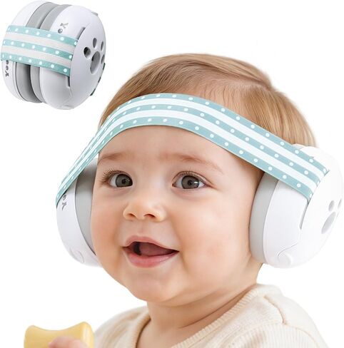 Yoofoss Baby Ear Muffs Noise Protection for Infants Up to 36 Months - Noise Cancelling Headphones for Ear Protection in Kuwait