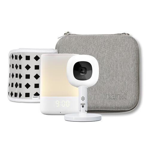 Nanit Pro Smart Baby Monitor & Flex Stand - 1080p Wi-Fi Video Camera, 2-Way Audio, Sound/Motion/Cry Notifications, Night Vision, and Breathing Band in Saudi Arabia