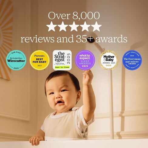 Nanit Display Screen for At-Home Viewing - 8" Touchscreen, 1080p HD Live Stream with 2-Way Audio, Night Vision & Motion Detector - Portable, Dedicated Nursery Monitor for Smart Baby Monitor in Saudi Arabia