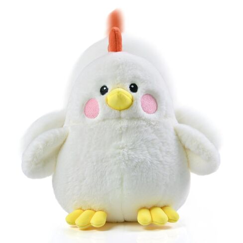 TUMAMA Baby Musical Sensory Toys 18 Months, Bouncing Chicken Plush Toy | Songs & Recording, Dancing Moving Jumping Interactive Toys for Toddler Birthday Gifts for Infants in Kuwait