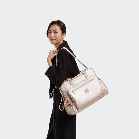 Kipling Alanna Metallic Diaper Bag in Kuwait