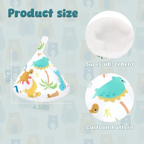6 Pcs Pee Covers for Baby Boys, Reusable Flannel Peepeeteepe Baby Boy with Hanging Loop, Strong Absorbent Pee Shield Pee Tent for Diaper Changes(6Pcs-Animal) in Kuwait