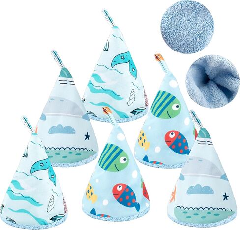 6 Pcs Coral Velvet Peepeeteepe Baby Boy, Strong Water Absorption Pee Peep Teepee for Baby Boy, Reusable Pee Covers for New Parents Gift in Kuwait