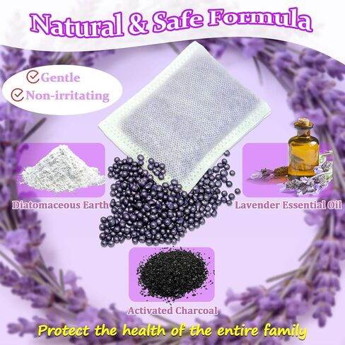 Odor Eliminator Cartridge for Munchkin Step and Pail Diaper Pail | 3.5 in Deodorizer Odor Absorber, 1 Puck Cartridge & 4 Lavender Scented Refills in Kuwait