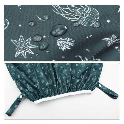 Mama Koala 2 Pack Reusable Pail Liners, with 2 Pack Wet Dry Bags in Kuwait