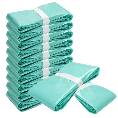 12 Pcs Adult Diaper Pail Liners Compatible with Akord 280 Slim | Odor Locking Continuous Roll System, Easy Cut & Tie, Lightly Scented, Green in Saudi Arabia