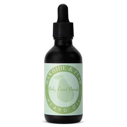 Tuscan Cooper's Baby Faced Beards Oil for Men - Hydrating, Nourishing, Natural Beard Softener and Conditioner for All Hair Types. Coconut, Jojoba, and Sweet Almond Moisture - Bare Unscented in Kuwait