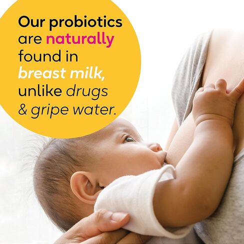 BioGaia Protectis Baby Probiotic Drops | Baby Essentials for Colic & Gas Relief | Safe for Newborns | Ease Crying, Fussing, Colic, Gas, Spit-ups & Constipation | No Dairy, Soy & Gluten | 5mL | Pediatrician-recommended | Ease Crying, Fussing, Colic, Gas, S in Kuwait