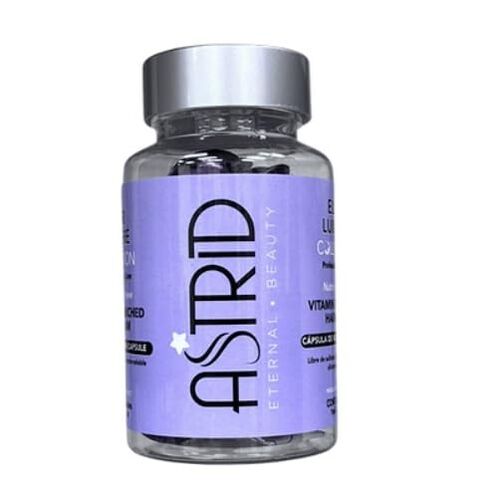 ASTRID Elixir Lumiere Hair Serum, Vitamin E Enriched Treatment, 40 Capsules, UV and Thermal Protection in Kuwait