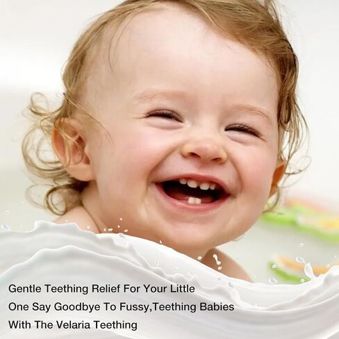 Original Obvira Mamas Teething Roller with Chamomile and Rose Oil, Gentle Massage Applicator for Soothing Infant Teething Pain in Kuwait