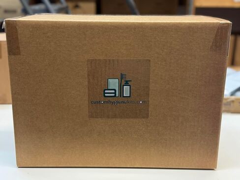 Bulk Infant Hygiene Kits – 24 Count Case | Baby Care Essentials with Tear-Free Shampoo, Lotion, Powder, Wipes, Comb & Brush Set, Washcloth | Prepacked for Hospitals & Donations in Kuwait