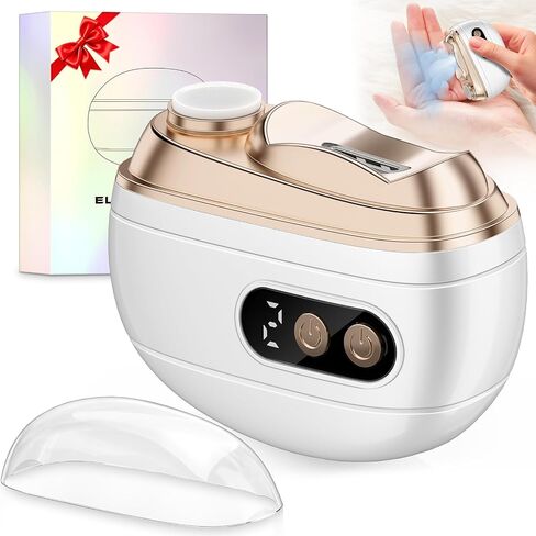 Electric Nail Clipper Upgraded 3 in 1 Rechargeable Automatic Nail Trimmer with LED Light & Clip Storage - USB Rechargeable for Baby, Kids,Seniors, Adults in Kuwait