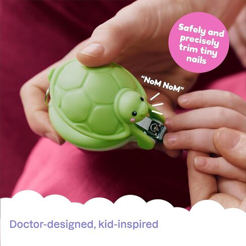 Playhouse MD Interactive Baby Nail Clipper for Newborn, Infant & Toddler - Ergonomic Nail Trimmer with Safety Latch, 20+ Optional Sounds, Bonus Nail File, Baby Nail Care Kit in Kuwait
