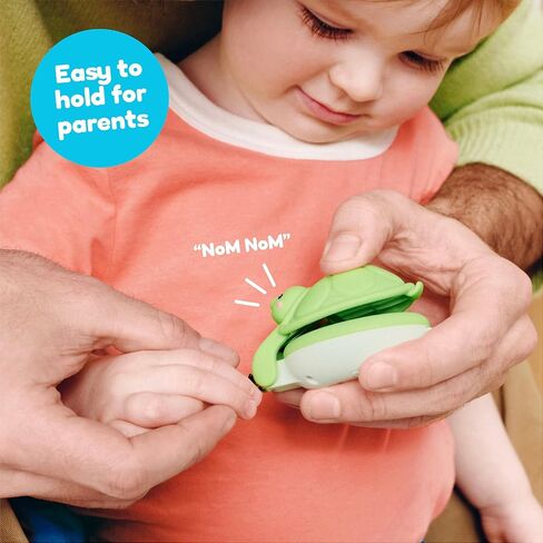Playhouse MD Interactive Baby Nail Clipper for Newborn, Infant & Toddler - Ergonomic Nail Trimmer with Safety Latch, 20+ Optional Sounds, Bonus Nail File, Baby Nail Care Kit in Kuwait