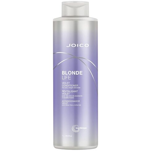Joico Blonde Life Violet Conditioner | For Cool & Bright Blonde Hair | Neutralize Brassy Tones | Banish Yellow Tones | Boost Shine | Sulfate Free | With Monoi & Tamanu Oil in Kuwait