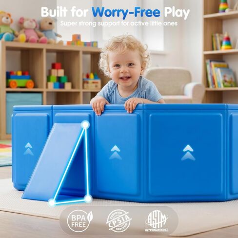 2026 Toddler Bath Tub for Shower, Portable Bathtub for Kids, Toddler,Thickened Toddler Bathtub Foldable – Portable, Travel & Shower Ready, Easy to Clean,Ocean Theme, 12M-5Y in Kuwait