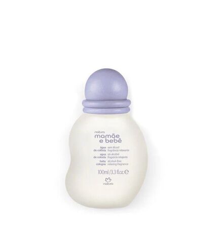 Natura - Mamãe e Bebê Mom & Baby Cologne | Relaxing Fragrance Scent for Babies | Alcohol-Free, Hypoallergenic, Pediatrician Tested, Vegan & Safe Daily Use – 3.4 fl oz (100 ml) in Kuwait