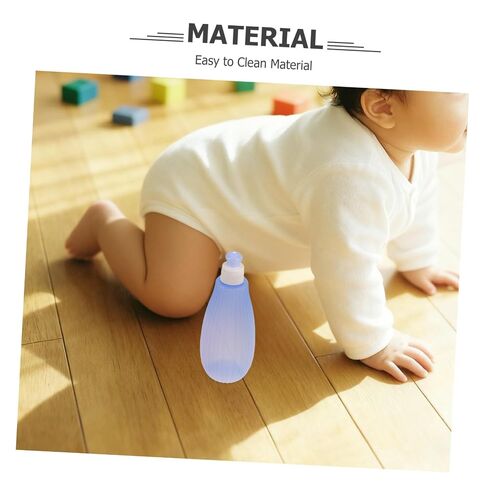 Kisangel 3pcs Wash Bottle 350ml Travel Bidet Bottle for Diaper Cleaning Ergonomic Design Lightweight Pp Material Compact for Newborns and Moms in Kuwait