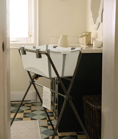 Stokke Flexi Bath, Stand & Newborn Support Bundle, White Grey in Kuwait