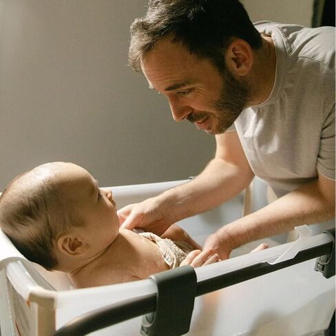 Stokke Flexi Bath, Stand & Newborn Support Bundle, White Grey in Kuwait