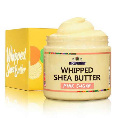 AKWAABA Whipped Shea Butter (Baby Powder) – Nourishes & Moisturizes | Made with Shea Butter | No Dyes & Parabens | 12 oz / 340 g in Kuwait