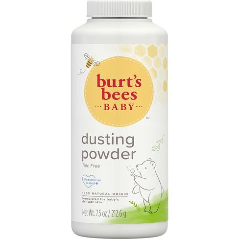 Burt's Bees Baby Dusting Powder,100% Natural Origin Baby Powder Talc-Free,7.5 oz. Bottle,(Pack of 2) in Kuwait