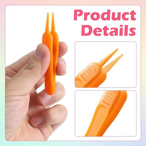 12 Pcs Nose Cleaning Tweezers 6 Colors Baby Nose Picker with Rounded Head Effective Booger Remover Tool for Cleaning Ear Noses Navel Dirt in Kuwait