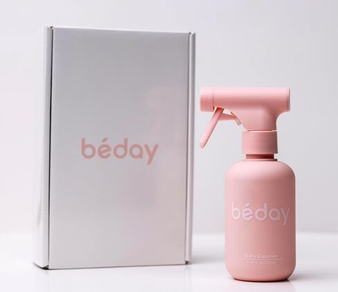 Beday - The Baby Bidet, Gentle No-Rinse Baby Cleansing Spray for Cleaner Diaper Changes, Less Friction & Irritation - Artifical Fragrance free, Alcohol Free - 8.5 oz (Blush) in Kuwait