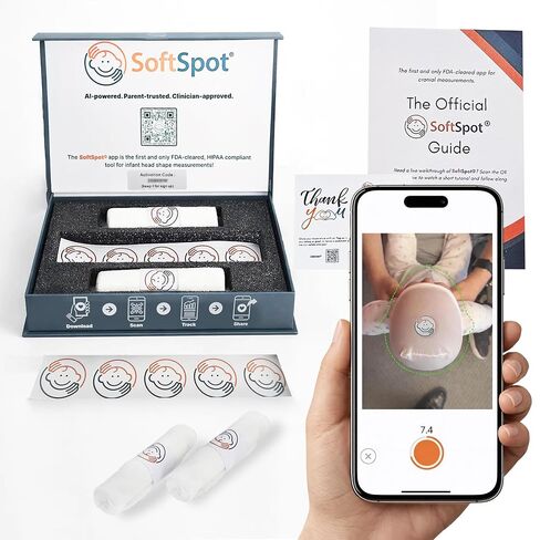 SoftSpot Baby Head Shape Measurement Kit – Measure at Home, iOS & Android in Kuwait