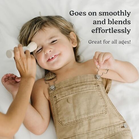 Roe Wellness- SPF 50 Powder Sunscreen Mineral-Based, Non-Toxic Brush-on For Kids, Adults & Babies | For Scalp, Face & Body (Reef Safe) in Kuwait