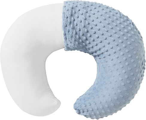 Nursing Pillow and Positioner for Breastfeeding and Bottle Feeding | Propping Baby, Tummy Time, Baby Sitting Support, Awake-Time Support (Pillow Only, 22" x 17.7" x 5.9") in Kuwait