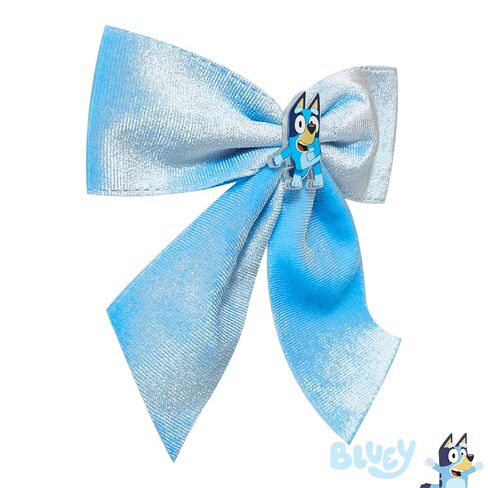 LUV HER Bluey Long Tail Hair Bow for Girls with Alligator Clip with Charm of Bluey - Hair Accessory, Ages 3+ in Kuwait