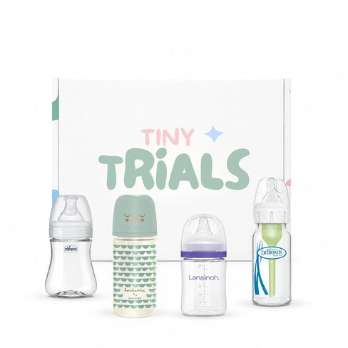 Glass Baby Bottle Variety Pack Newborn 0+ Anti-Colic Non-Toxic Glass Bottles Featuring Dr. Brown's, Lansinoh, Chicco & Suavinex Baby Bottle Discovery Box in Kuwait