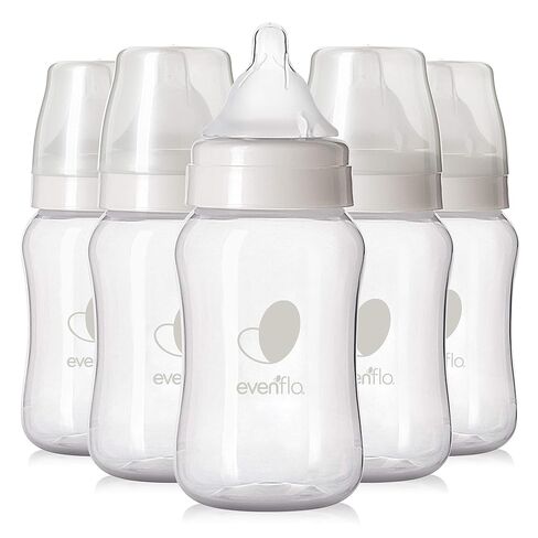 Evenflo Feeding Premium Proflo Venting Balance Plus Wide Neck Baby, Newborn and Infant Bottles - Helps Reduce Colic - 9 Ounce (Pack of 6) in Kuwait