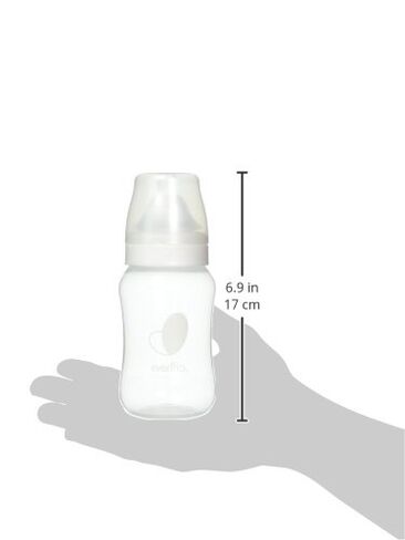 Evenflo Feeding Premium Proflo Venting Balance Plus Wide Neck Baby, Newborn and Infant Bottles - Helps Reduce Colic - 9 Ounce (Pack of 6) in Kuwait