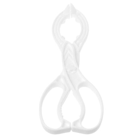 Bottle Tongs for 0+ Months, Multifunctional Anti-Slip White Food Grade PP Bottle Clamp, 1 Pack for & Hot Handling in Kuwait