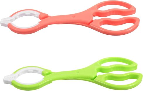 DECHOUS 2pcs Detachable Anti-scalding Bottle with Non-slip Grip High Temperature Resistant Feeding Bottle Clip for Safe Sterilization and Easy Cleaning Green Pink in Kuwait