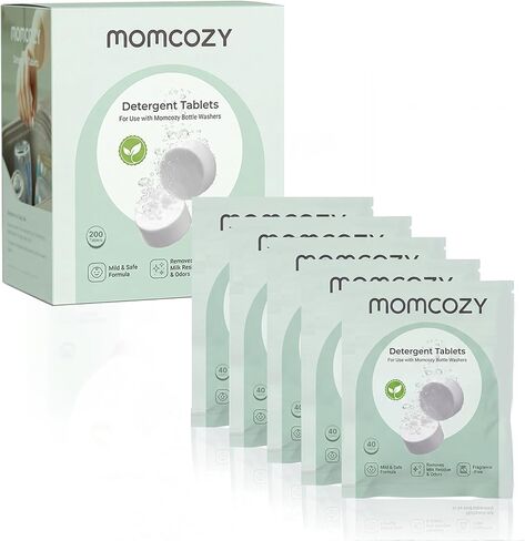 Momcozy Official Detergent Tablets for Momcozy Baby Bottle Washer, 200 Tablets in Kuwait