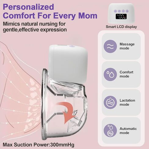 Wearable Electric Portable Breast Pump | Hands-Free in Kuwait
