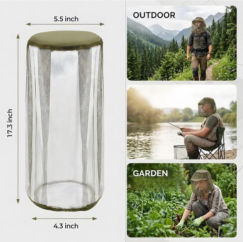 2 Pcs Black Pop Up Mosquito Net for Bed with Drawstring Bag Mosquito Head Net, 78 x 31 x 22 Inch Portable Foldable Mosquito Tent with Double Zipper, Mesh Bed Net for Camping Travel in Kuwait