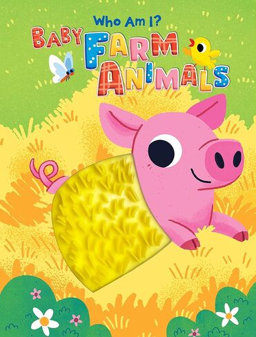 Baby Farm Animals - Silicone Touch and Feel Board Book - Sensory Board Book in Kuwait